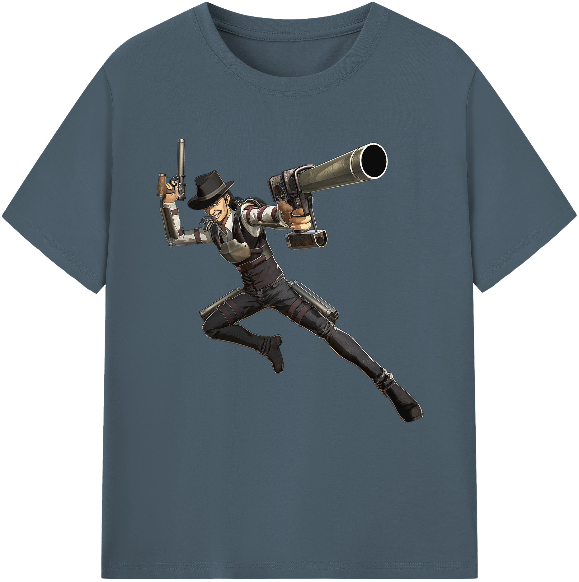 （画像用） 進撃の巨人 Attack on Titan 綿100％半袖Tシャツ（フロントプリント）